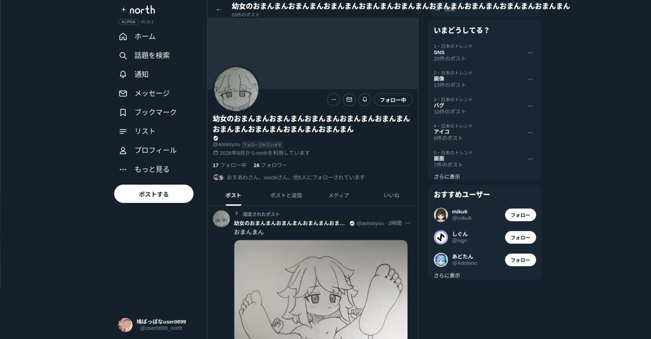 鳩ぽっぽなuser0899さんのポストに添えられた画像
