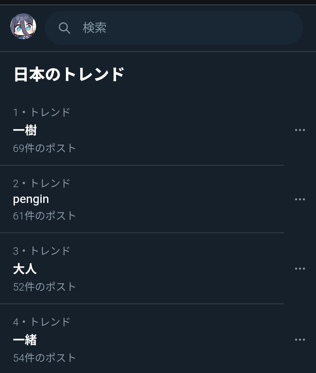penginさんのポストに添えられた画像