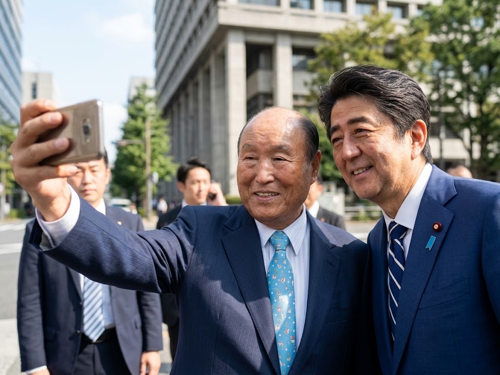 安倍晋三さんのポストに添えられた画像