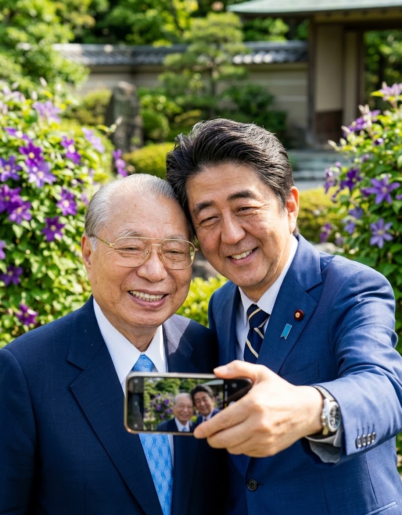 安倍晋三さんのポストに添えられた画像