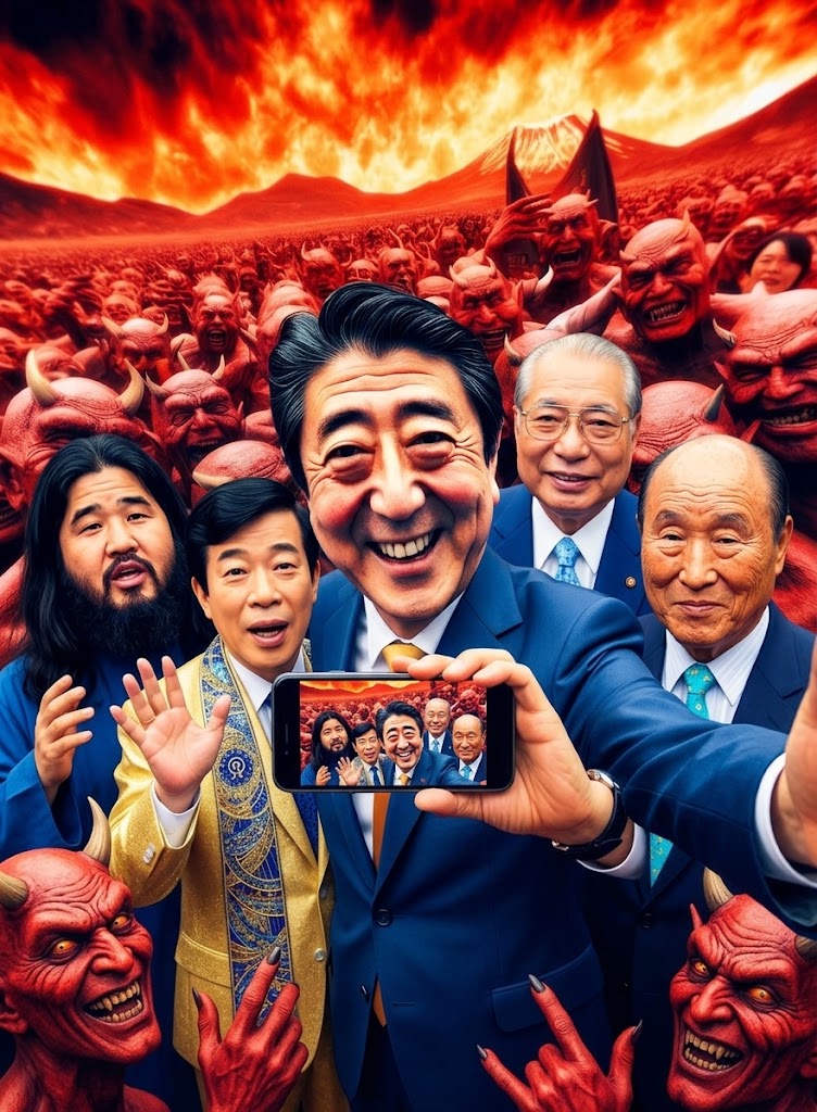 安倍晋三さんのポストに添えられた画像